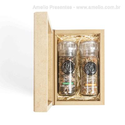 Kit 2 Moedores na caixa de MDF