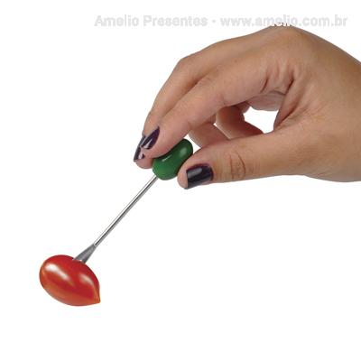 Conjunto para petiscos em bambu 10 peças