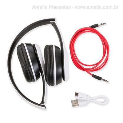 Headfone Brilhante Bluetooth