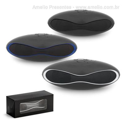 Caixa de som Bluetooth com microfone