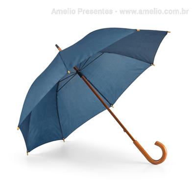 Guarda-chuva cabo de madeira