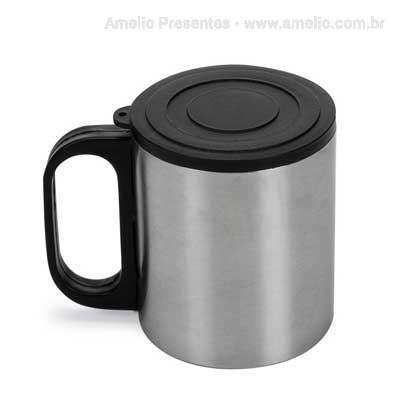 Caneca 180ml Inox