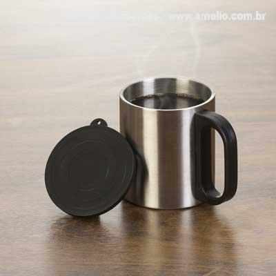 Caneca 180ml Inox