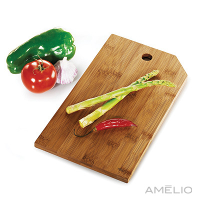Prancha para Alimentos em Bambu 32cm