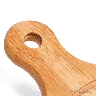 Tábua para Servir em Bambu com Alça
