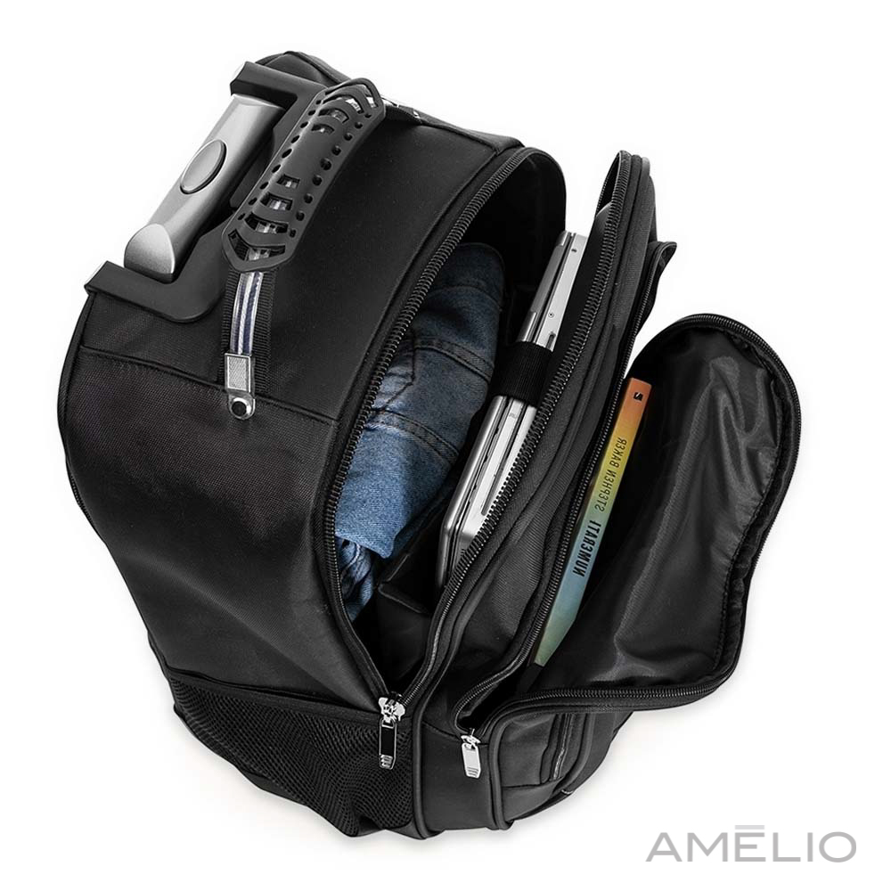 Mochila para notebook com rodinhas