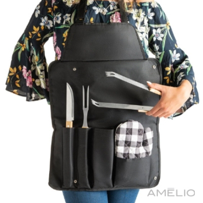 Kit churrasco 4 peças