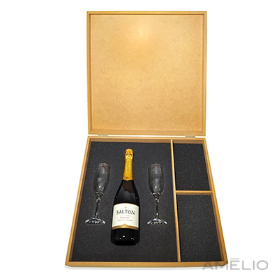 Kit espumante na caixa – 2 taças