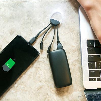 Kit recarga de celular - 5.000mAh