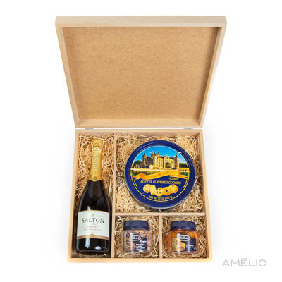 Kit espumante com aperitivos