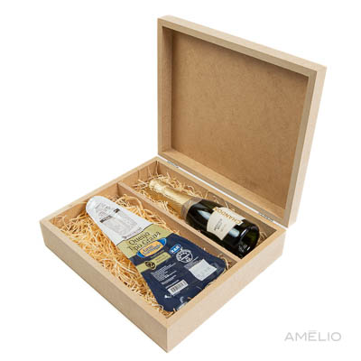 Kit Mini espumante com queijo Grana Gran