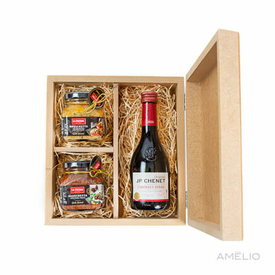 Mini Vinho  com Bruschetta