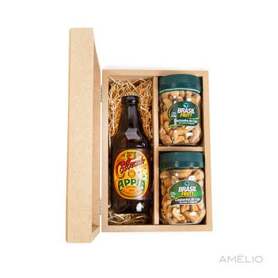 Kit Cerveja 300ml com 2 aperitivos