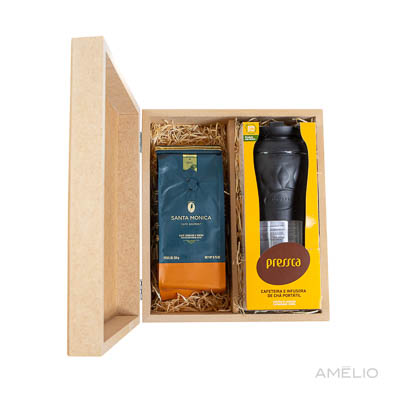 Kit Café com Cafeteira portátil