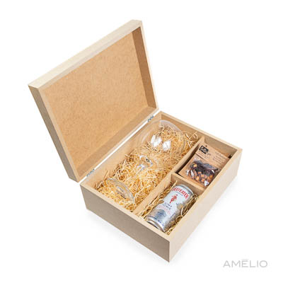 Kit Gin lata com taça e especiarias