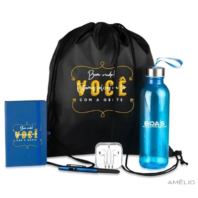 Kit Boas Vindas - 5 Pçs Azul