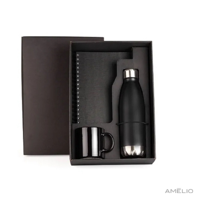 Kit Caderno E Acessórios - 3 Pçs