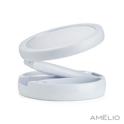 Espelho Dobrável com Led Recarregável