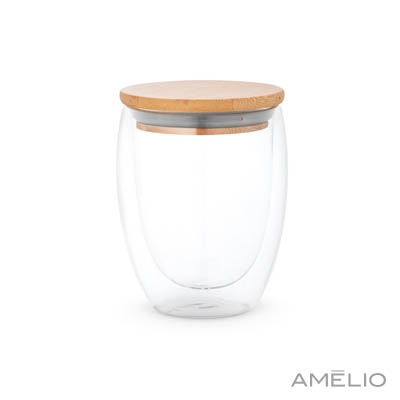 Copo de viagem em vidro 350ml