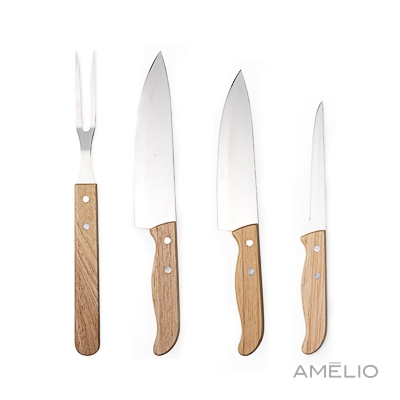 Kit Churrasco 4 Peças