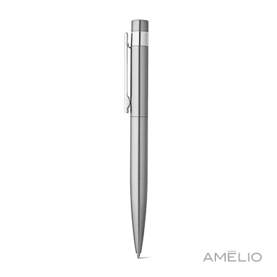 Caneta em aço inox reciclado