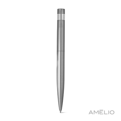 Caneta em aço inox reciclado