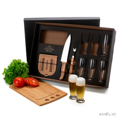 Kit Churrasco, Cerveja e Truco com Baralho