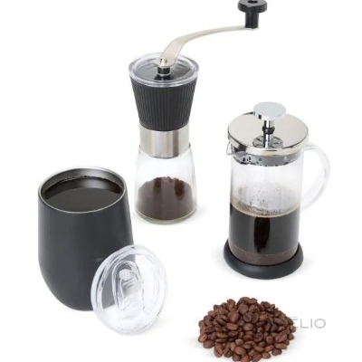 Kit prensa francesa com copo térmico