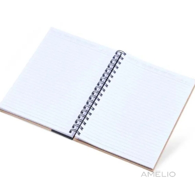 Caderno Pautado Com Wire-O