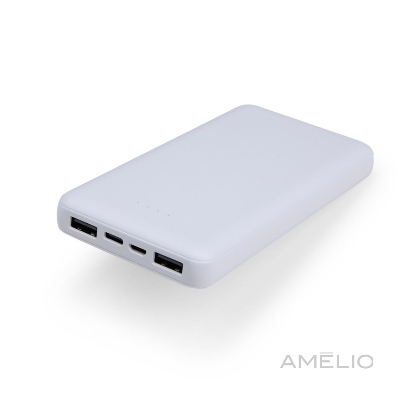 Power Bank com indicador LED