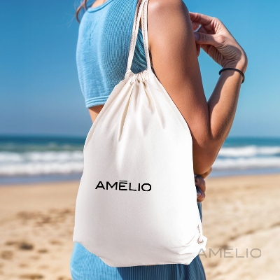 Sacochila em algodão