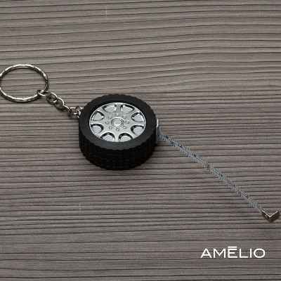 Chaveiro Trena pneu brilhante