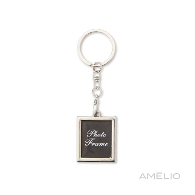 Chaveiro Porta-foto inox