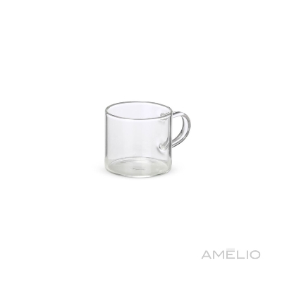 Kit xícaras de vidro - 6 pçs