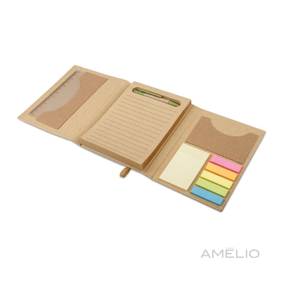 Conjunto para escritório com capa em cartão