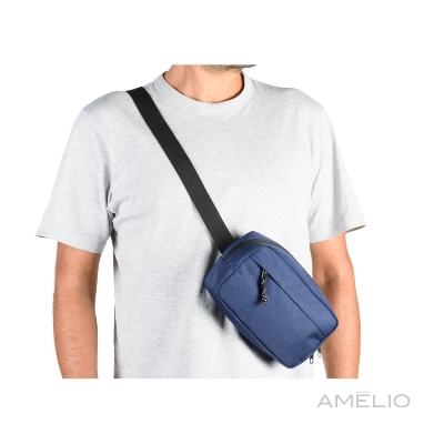 Pochete em poliéster reciclado