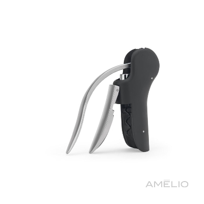 Saca-rolhas com alavanca automática