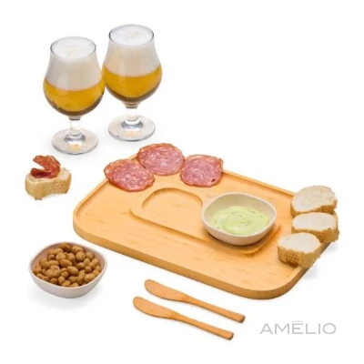 Kit petisco e cerveja -  7 pçs