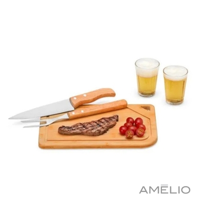 Kit Para Churrasco E Cerveja - 5 Pçs