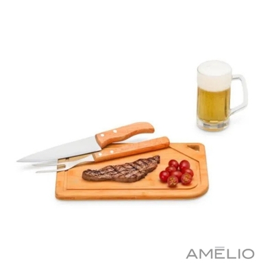 Kit Para Churrasco E Cerveja - 4 Pçs