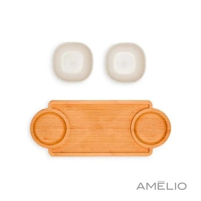 Conjunto para petisco - 3 pçs