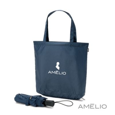 Guarda-chuva 2 em 1 com sacola de compras