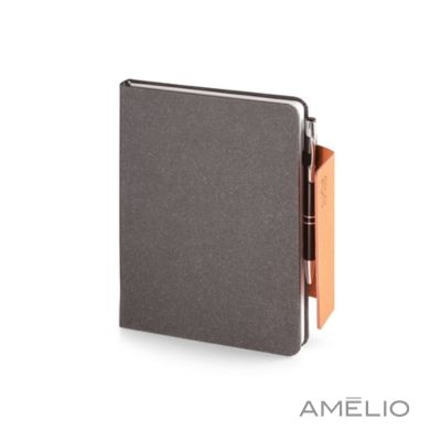 Agenda B5 em pele reciclada